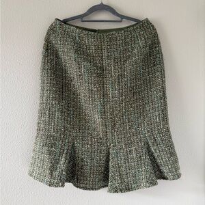 EUC Vintage Tweed Fit and Flare Skirt | Sz 6P